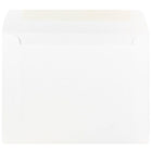 JAM Paper Enveloppes format livret à rabat droit gommé, 5 1/2 x 7 1/2 po, blanches, 200 par paquet-Taille : 5 1/2 x 7 1/2 po