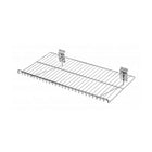 Can-Bramar - Tablette métallique plate pour panneau rainuré, 24 x 12 po, époxy, paquet de 2-Tablette métallique plate de 24 x 12 po pour panneau rainuré