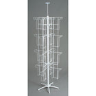 Eddies Hang-Up Display Ltd. Support tournant de brochures 32 poches - Blanc - 32 poches-Support de littérature