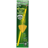 Dixon - Ticonderoga Tri-Write Crayons - Paquet de 12-Forme triangulaire pour favoriser une bonne adhérence