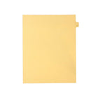 Mark Maker – Onglets séparateurs juridiques beiges, 1/26 onglets, format lettre, sans trous, lettre C, 25/paquet-Onglets séparateurs beiges, 1/26 onglets