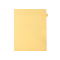 Mark Maker – Onglets séparateurs juridiques beiges, 1/26 onglets, format lettre, sans trous, lettre C, 25/paquet-Onglets séparateurs beiges, 1/26 onglets