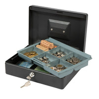 SentrySafe – Petite caisse CB-10, 0,12 pi3, noir-Petite caisse avec tiroir-caisse intérieur pour ranger les billets, les pièces de monnaie, les chèques et les reçus.