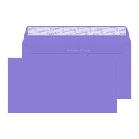 Blake - Enveloppes d'invitation pourpre de la couleur de couleur creative de - 4 1/2 po l x 9 po L - Violet d'ete - Paquet de 25-Violet D'ete