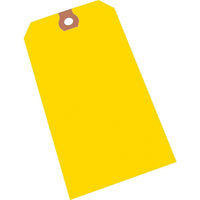 Advantag Étiquettes Vierges - Taille 1 - 2-3/4 po X 1-3/8 po - Jaune - Paquet de 1000-Étiquettes de papier non couché, épaisseur 10 points, avec trous 1/4 po