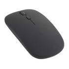 Basic Tech Souris slim sans fil 2.4GHZ - Charbon-Modèle compact