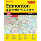 Guide des rues MapArtMD, Edmonton et Nord de l'Alberta, bilingue-1