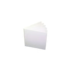 Ashley - Cahier vierge à couverture rigide, blanc, 11 haut. x 8 1/2 larg. (po)-Groupe d’âge et niveau : de 3 à 14 ans, de la prématernelle à la 5e année du secondaire
