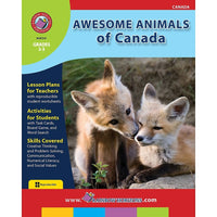 Livre numérique : Awesome Animals of Canada (format PDF, téléchargement pour 1 utilisateur), 2e - 3e année-Vous recevrez deux courriels : un confirmant toute la commande et l'autre avec un bouton Download Software (Télécharger le logiciel). Vous pouvez télécharger immédiatement ou revoir votre courriel pour télécharger plus tard.