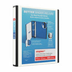 Staples - Reliure Better Binder, 1 1/2 po, blanc-Plus résistante et plus facile à utiliser