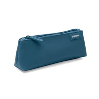 Poppin - Pochette à Crayons - Bleu Ardoise-Dotés d'une toile enduite durable et hydrofuge