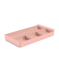 Poppin - Range-tout de tiroir, rosé (105082)-S'adapte parfaitement bien avec les classeurs Stow à 3 tiroirs et Stow Mini de Poppin