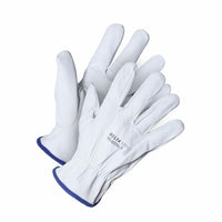 Forcefield - Gant de conducteur de peau de chèvre Delta Force, doublé de toison, taille X-Large, (018-02378E-10)-Usage général, Peau de chèvre, molleton
