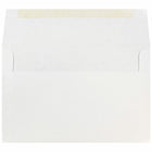 JAM Paper Enveloppes A10, blanc standard, 250/paquet-Intérieur vierge où écrire un mot personnalisé