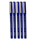 Marvy Uchida - Stylo de calligraphie - pointe 2 mm - bleu - paquet de 5 (6504954G)-Couleur : Bleu