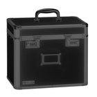 Fourre-tout verrouillable Vaultz - Noir-Format lettre