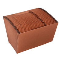 Pendaflex Classeur expansible, format légal, 1 à 31 , fibre rouge, ouver-Classeur portatif doté de sections intégrées pour classer lettres, petits messages, chèques et courrier