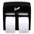 Distributrice de papier hygiénique à rouleau unique de grande capacité Scott Pro (44518) - Blanche-Contient quatre rouleaux de papier hygiénique standards sans mandrin (les marques Cottonelle et Scottproposent des rouleaux compatibles)