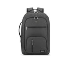 Solo New York Grand Travel TSA - Sac à dos pour ordinateur portable 17,3" - Noir-Noir, polyester matière
