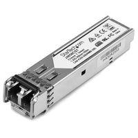 StarTech.com – Récepteur-émetteur SFP à fibre optique Gb, HP J4858C, LC mono/multi mode avec DDM, 1804 pi (J4858CST)-Créez des connexions Gigabit Ethernet fiables pour des réseaux conformes aux spécifications 1000Base-SX