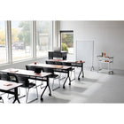 Safco - Tableau de collaboration Impromptu, tableau blanc magnétique pleine grandeur, 42 po L x 21 1/2 po P x 72 po H-7