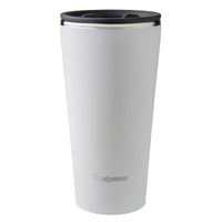 Gobelet Isotherme Zojirushi SX-FSE - 15 Onces - Blanc-15oz gobelet de voyage en acier inoxydable