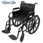 Ezee Life - Fauteuil roulant standard avec siège d’une largeur de 20 po (CH1094)-Hauteur du siège : 17 1/2 ou 19 1/2 po