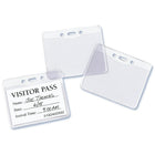 Avery Porte-badges robustes 74471 pour inserts de jusqu'à 3 po x 4 po, paq./25-Fabriqués en vinyle poids lourd pour l'utilisation quotidienne 
