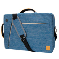 Vangoddy Slate Sacoche pour Ordinateur Portable de 17,3 po Sac à Bandoulière - Bleu-VanGoddy Slate 3 en 1 Messenger / Sac à dos avec bretelles réglables