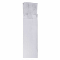 JAM Paper - Enveloppes extensibles à extrémité ouverte Tyvek pour catalogue avec fermeture autocollante - 5" x 12" x 3" - Blanc - 250/paquet-Couleur blanche