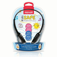 Maxell - Casque d'écoute Kidsafe avec capuchons interchangeables-Limiteur de volume