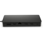 HP - Concentrateur multiport USB-C universel-Un câble USB-C simple et unique se branche sur votre PC, quelle que soit la marque ou le système d'exploitation, afin que vous puissiez utiliser votre concentrateur de manière transparente. Ce hub prend désormais en charge Windows, macOS et ChromeOS.