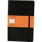 Moleskine - Cahier de notes à couverture rigide noir classique, format poche, réglé, 3 1/2 po x 5 1/2 po-Couverture noire rigide
