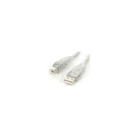 StarTech  Câble USB A/B mâle à mâle USB2HAB10T de 10 pi-Interface haute vitesse USB 2.0 pour une vitesse de transfert allant jusqu’à 482 Mb/s
