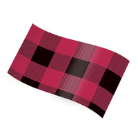Crownhill Packaging - Papier de soie imprime - 20 po L x 30 po L - Bûcheron rouge - 240 feuilles par paquet-Enveloppement de tissu décoratif/remplissage de vide