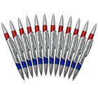 Moon Products Stylo à encre tourbillon rouge/bleu, paquet de 24-Un favori des enseignants