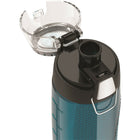 Bouteille d'eau Thermos, 710ml Vert Sarcelle-Compteur rotatif permettant de mesurer la consommation d'eau quotidienne