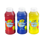 Crayola – Peinture au doigt lavable, paq./3-La formule lavable se nettoie de la peau et de la plupart des tissus