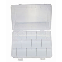HVTools – Boîte pour composants électroniques, 8 x 6 x 2 po, transparent-Boîte pour composants électroniques de HV Tools