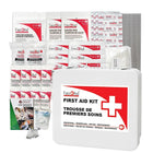 Trousse de premiers soins First Aid Central règlementaire pour l'Ontario - Section 9 - 6-15 personnes-10.5 po x 9.75 po x 2.5 po (26.6cm x  24.8cm x 6.4cm)