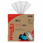 WypAll - Chiffons de nettoyage multitâches GeneralClean X60 - Boîte Pop-Up - Chiffons résistants et absorbants - Blancs-Blancs, boîte Pop-Up, chiffons résistants et absorbants