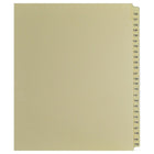 Mark Maker – Onglets séparateurs juridiques beiges, 1/25 onglets, format lettre, sans trous, numéros 126 à 150-Onglets séparateurs beiges, 1/25 onglets