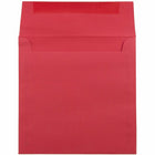 JAM Paper Enveloppes carrées avec fermeture gommée, 6 1/2 x 6 1/2 po, rouge, 1000/paquet-Taille : 6 1/2 x 6 1/2 po