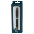 General Supply Goods + Co − Stylo à bille rétractable − 1,0 mm − noir mat-Stylo à bille rétractable