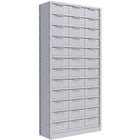 Metalware – Étagère enclenchable RK886, 13 tablettes, 36 x 18 x 76 po, gris pâle-Système de tablettes ajustables offrant un espace de rangement solide, mais économique qui convient à vos besoins