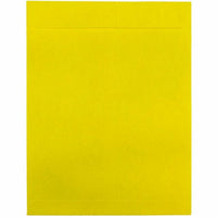  JAM Paper - Enveloppes pour catalogue à extrémité ouverte - indéchirables - Tyvek - 10 x 13 - jaune - paquet de 10-Couleur jaune