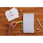 Sharpie - Surligneurs de poche pointe biseautée de - couleurs pastel variées - Paquet de 6-Résiste au maculage