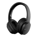 Havit i62 Bluetooth V5.0 90 degrés rotatif, Micro SD, MP3, AXU, Casque sans fil - Noir-Casque d'écoute, Bluetooth V5.0, portée de 10 mètres, compatible avec les appareils Bluetooth, téléphone, coussinets.