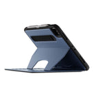 Étui folio magnétique Zugu pour iPad mini 7e génération (A17 Pro) et iPad mini 6e génération 8,3" (2021) - Bleu (Ardoise)-Pare-chocs robuste et coque en TPU + PC robuste pour une protection contre les chutes majeures