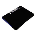 Housse de Protection Ordinateur, suède, Vangoddy Pochette PC Portable Ultrabook Sacoche Laptop Compatible 15,6 po, Noir et Bleu-Matériel: Suède